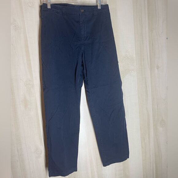 Khaki‎ by Gap broken in straight navy pants, size 18 - Picture 1 of 14